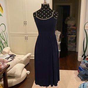 sunflower trim dress